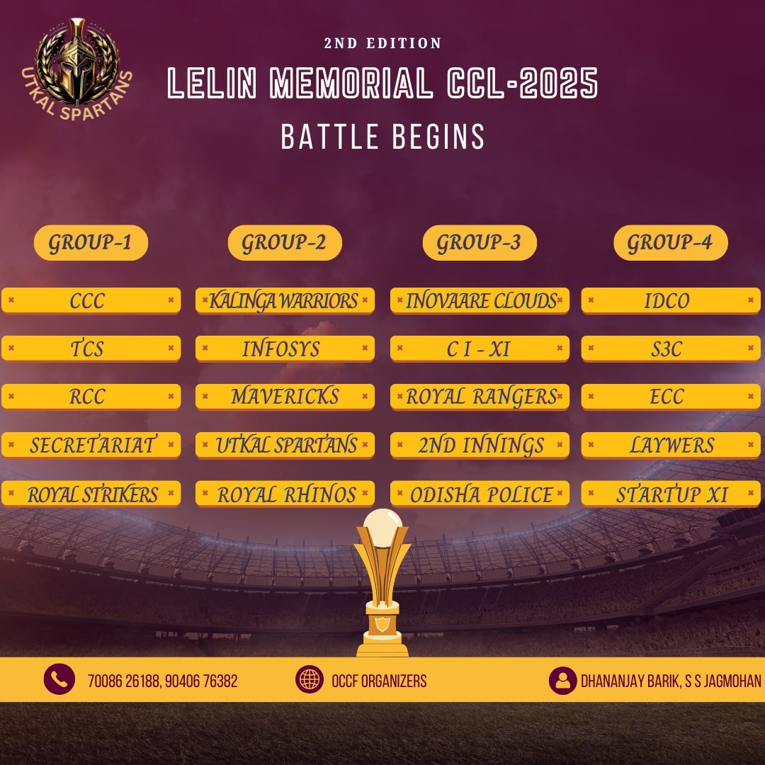 Lelin Memorial Cup – Grouping Poster